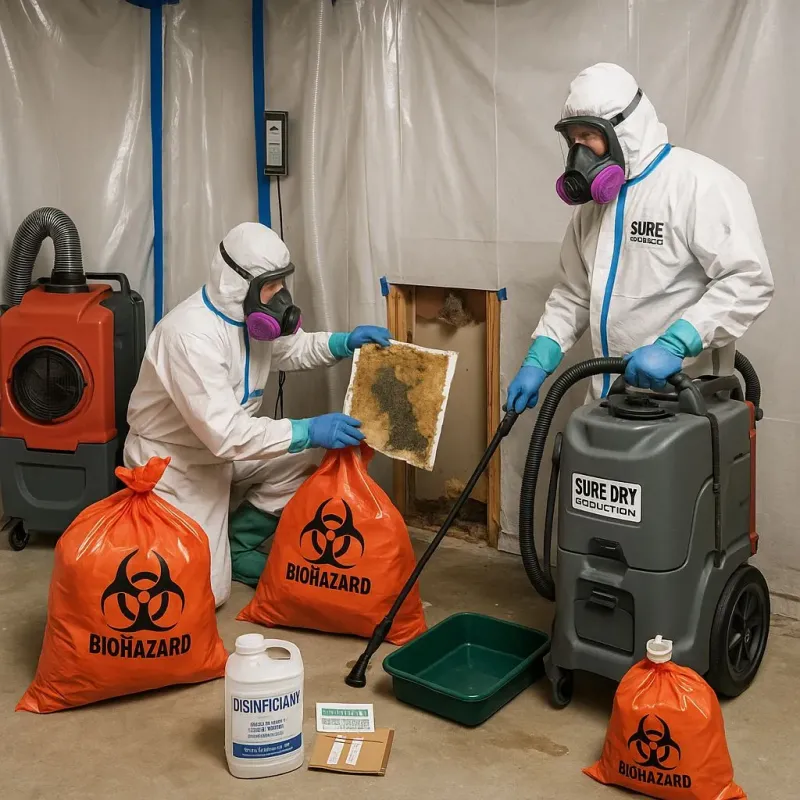 Contaminated Water Handling Protocols process in Goodhue County, MN