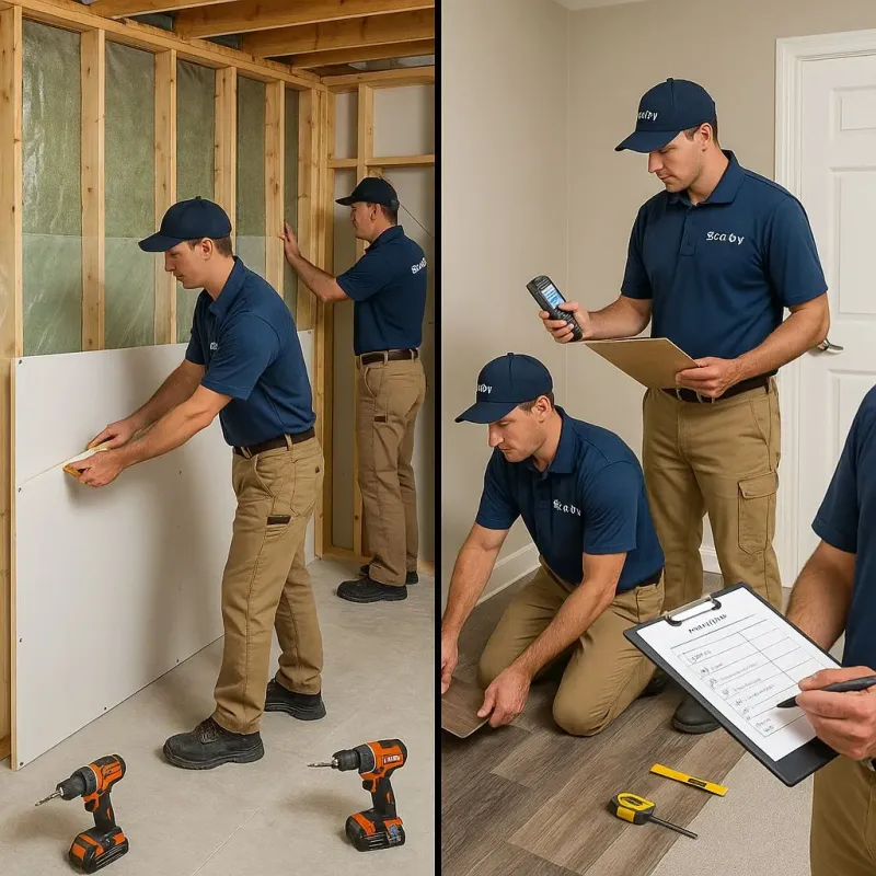 Repairs and Reconstruction process in Goodhue County, MN
